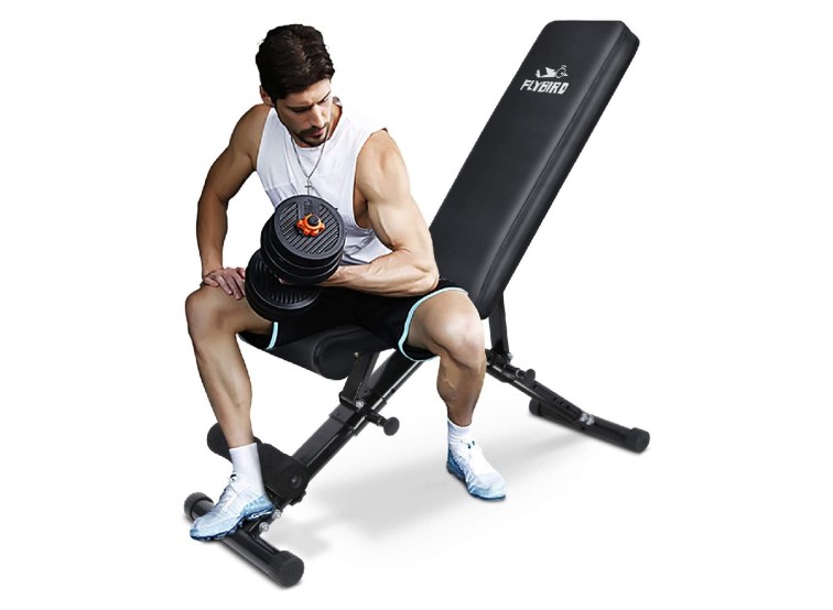 FF FINER FORM All-in-One Adjustable Incline Bench For Arm Workouts