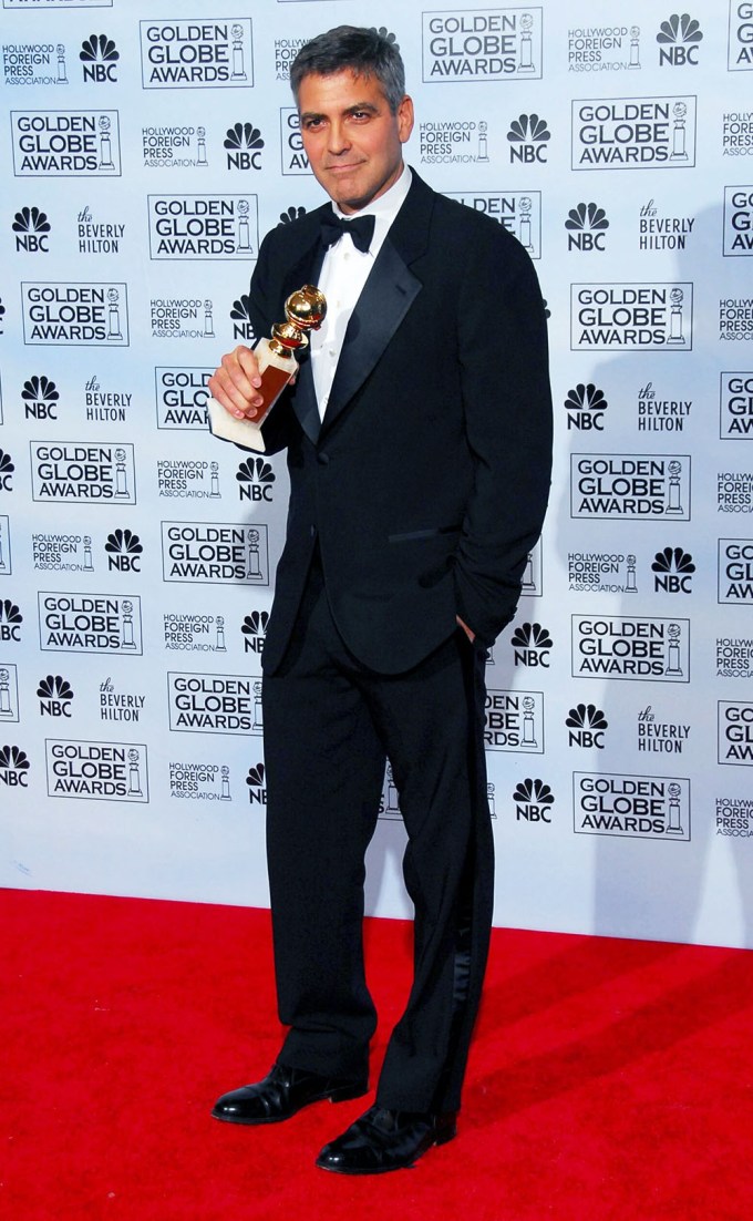 George Clooney At The 2006 Golden Globes