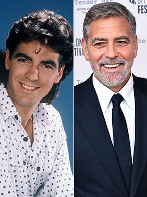 young george clooney