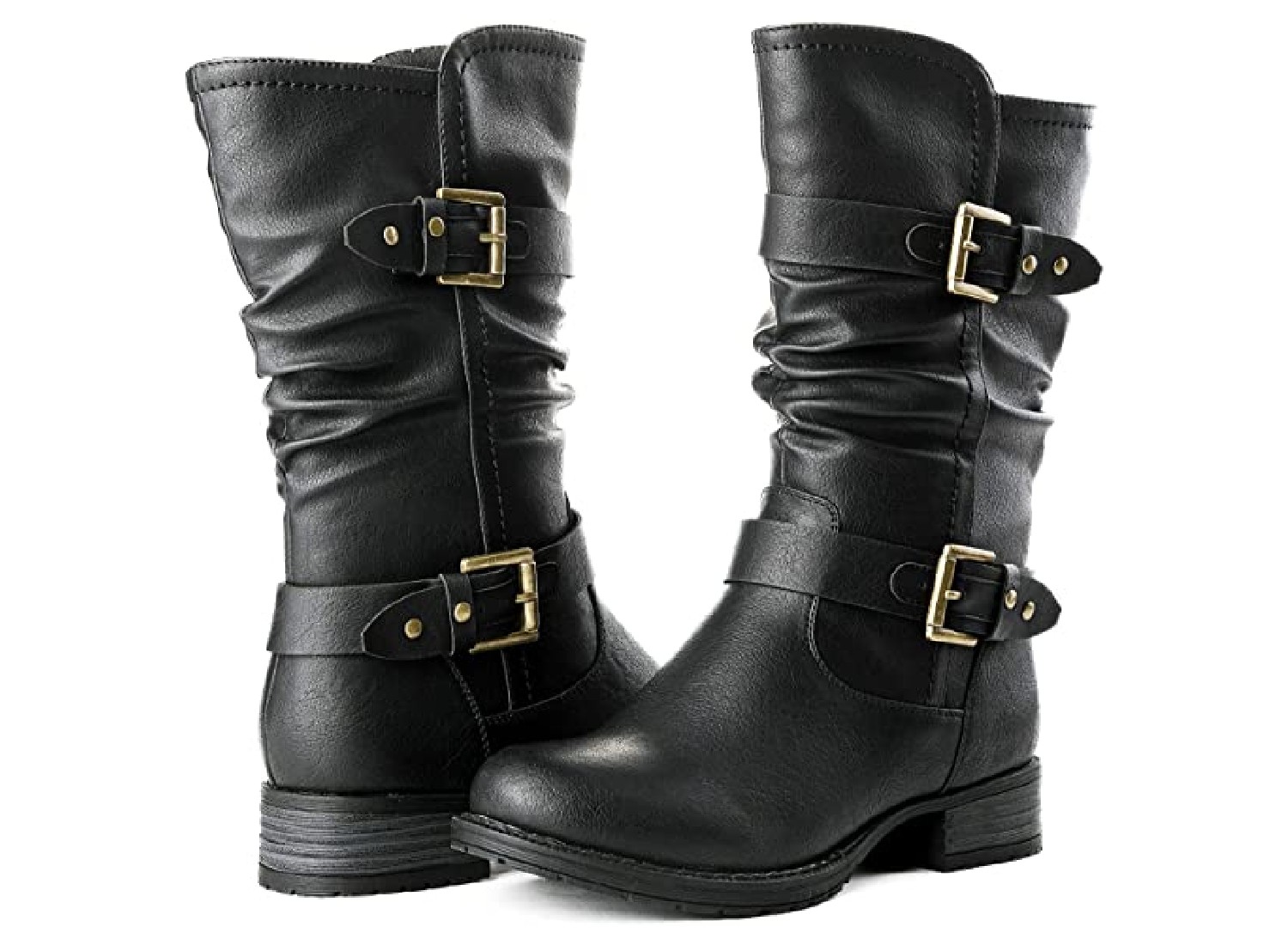 black mid calf boots reviews