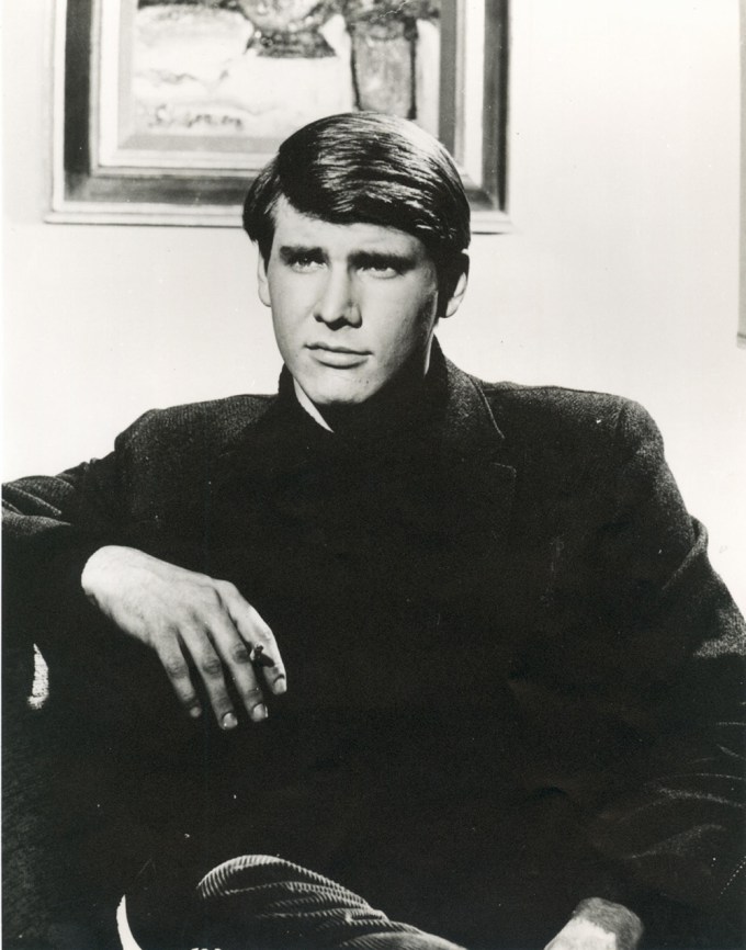Harrison Ford In Black & White.