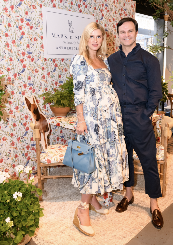 Nicky Hilton attend a Toast to Mark D. Sikes exclusively for Anthropologie!