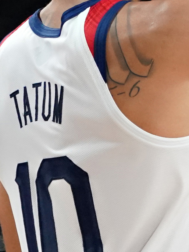 Celtics Star Jayson Tatum Gets Kobe Bryant Tribute Tattoo 24 In Mambas