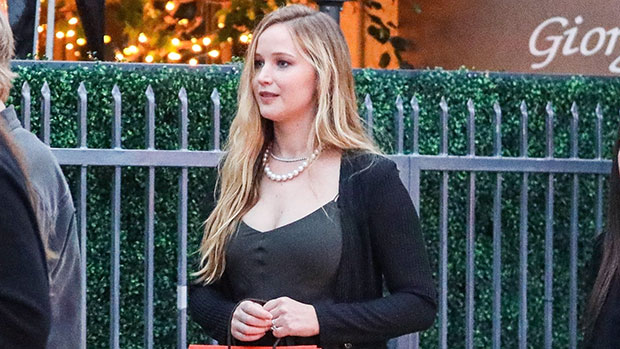 Jennifer Lawrence Rocks Maxi Dress For Dinner With Cooke Maroney 3 Months After Giving Birth