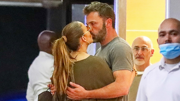 Jennifer Lopez & Ben Affleck Kiss As They Meet Up For Lunch At Soho House: Photos
