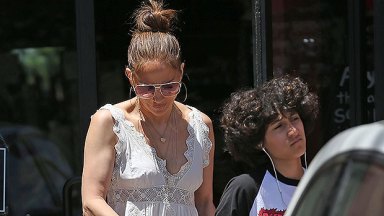 Emme ile Beyaz Elbise Alışverişinde Jennifer Lopez: Fotoğraflar – Hollywood Life