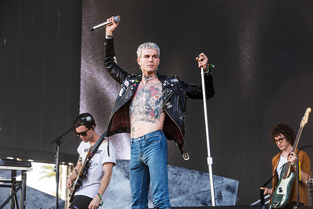 July 1, 2018: Lead singer Jesse Rutherford of the band The
