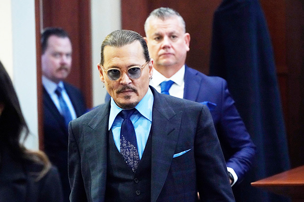 Johnny Depp in court