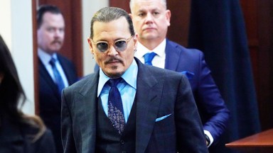 Johnny Depp in court