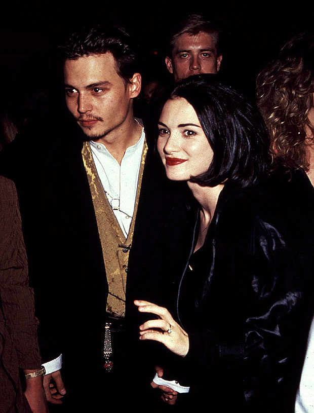 Winona Ryders Boyfriend History Everyone Shes Dated Including Johnny Depp Matt Damon 9923