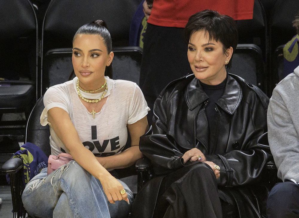 Celebrities at Game 4 - Lakers vs. Warriors