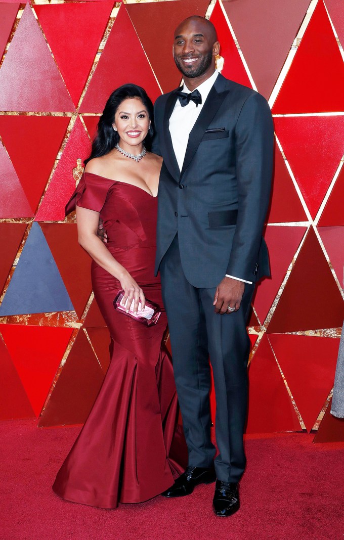 Vanessa & Kobe Bryant At The 2018 Oscars