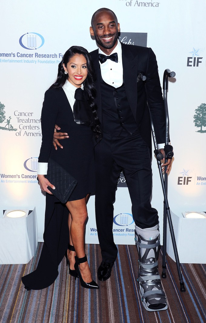 Vanessa & Kobe Bryant In 2013