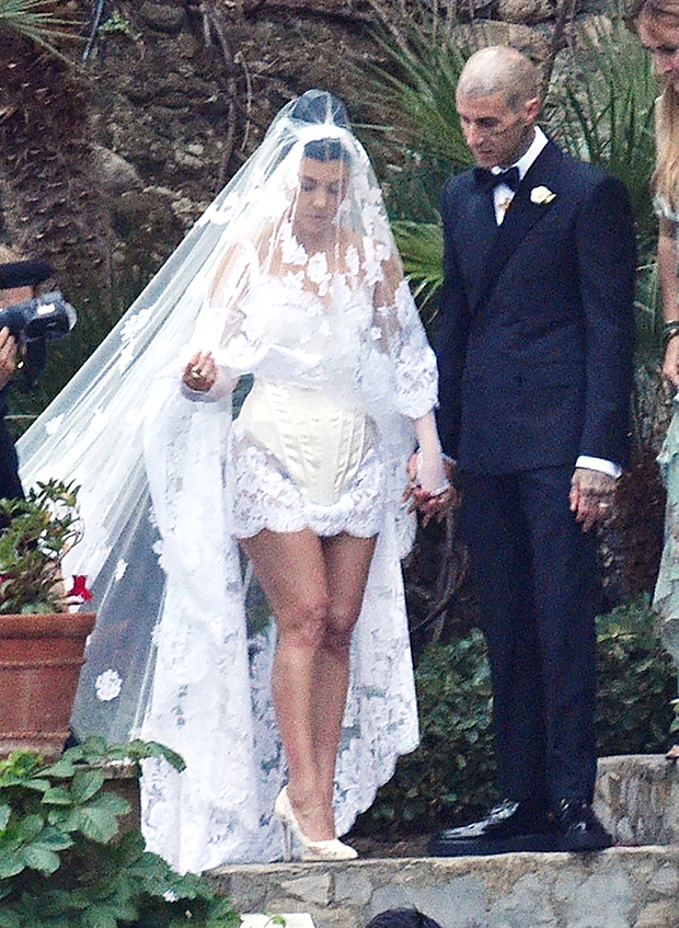 Kourtney Kardashian & Travis Barker’s Wedding Rings Seen In New Pics