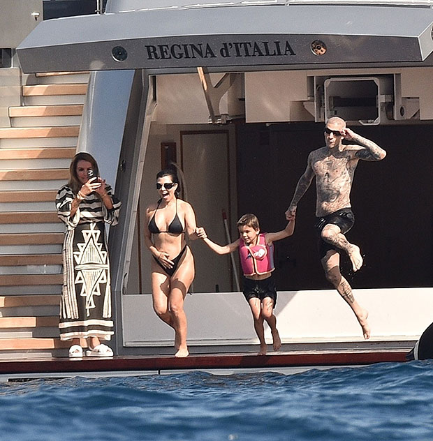 The Kardashians take over Italy ahead of Kourtney Kardashian's