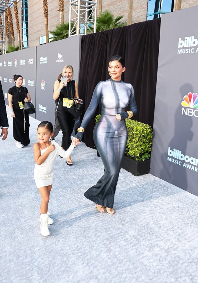 Kylie Jenner Holds Stormi’s Hand