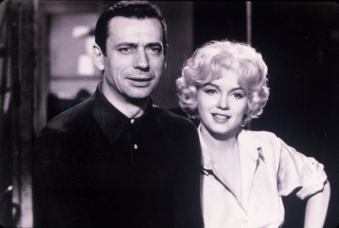 Marilyn Monroe & Yves Montant Get Close
