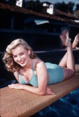 Editorial use only
Mandatory Credit: Photo by Snap/Shutterstock (390853hp)
FILM STILLS OF 1948, BATHING SUIT, CLOTHING, DIVING BOARD, MARILYN MONROE, PIN-UPS, SWIMMING POOLS, SWIMMING COSTUME, BUST, EXTERIOR, CLEAVAGE, ANKLES CROSSED, LEGS CROSSED, FACE DOWN, LYING, SWIM SUIT IN 1948
VARIOUS