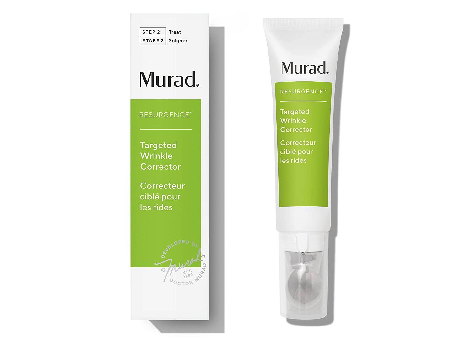 Bottle of Murad's Targeted Wrinkle Corrector skincare