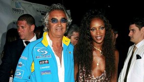 Naomi Campbell Flavio Briatore