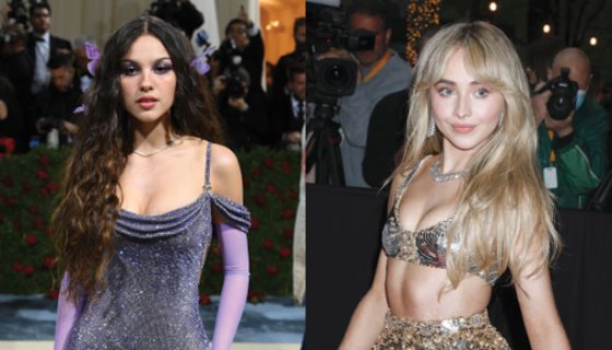 Olivia Rodrigo and Sabrina Carpenter