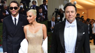 Pete Davidson, Kim Kardashian, Elon Musk