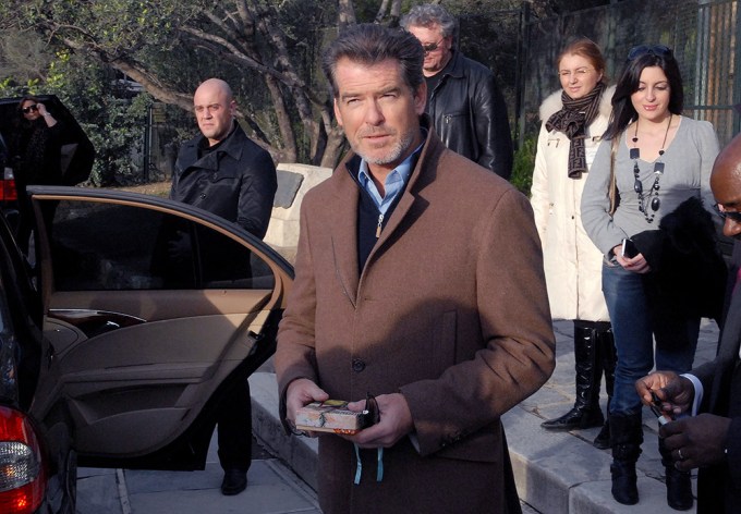 Pierce Brosnan At The Premiere Of ‘Percy Jackson and the Olympians: The Lightning Thief’