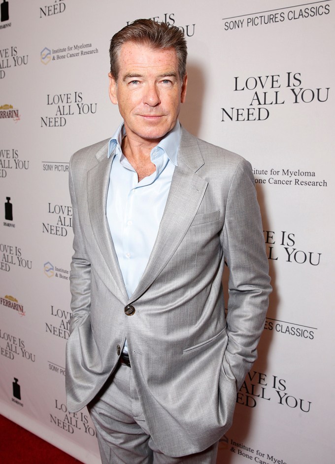Pierce Brosnan At The Premiere Of ‘Love Is All You Need’