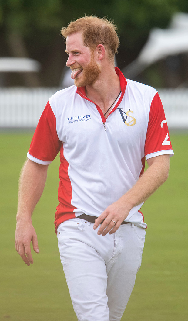 Prince Harry Polo Practice