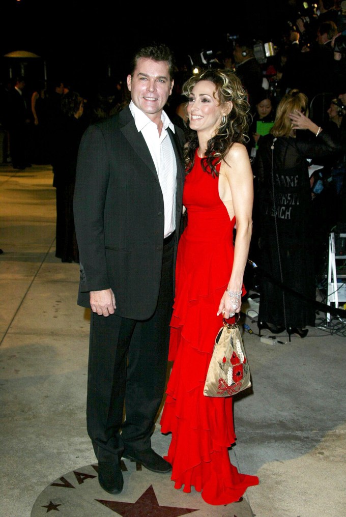 Ray Liotta & Wife In 2002