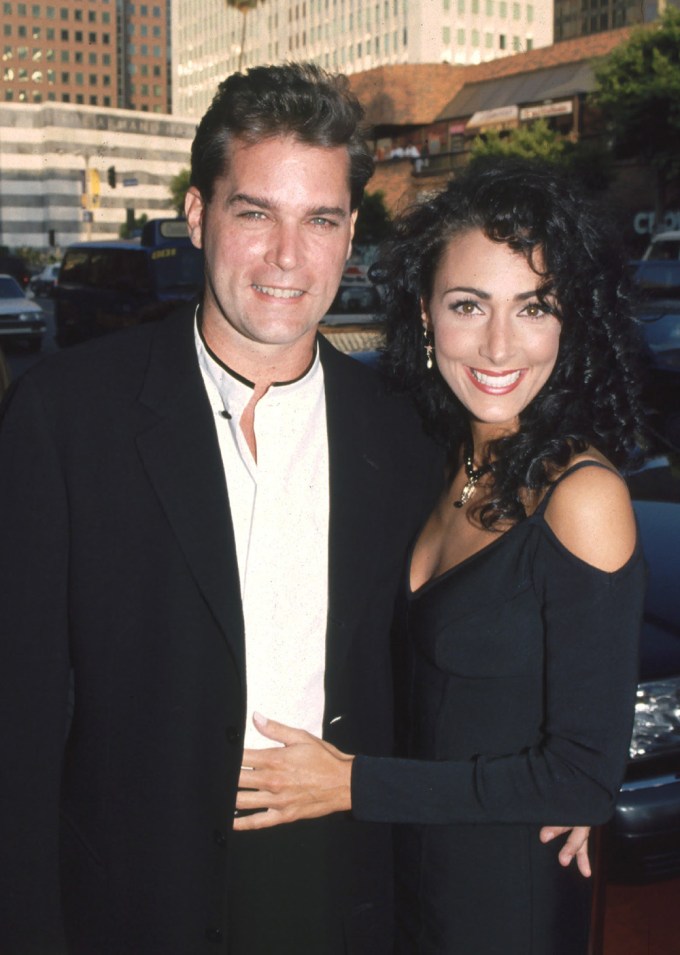 Ray Liotta & Wife In 1994