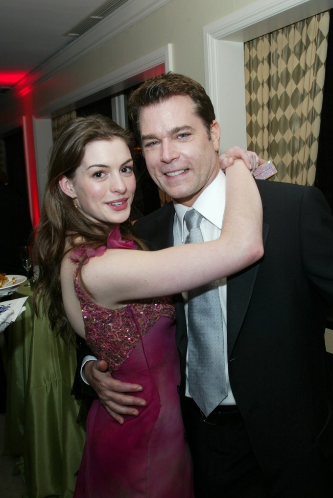 Ray Liotta & Anne Hathaway In 2003