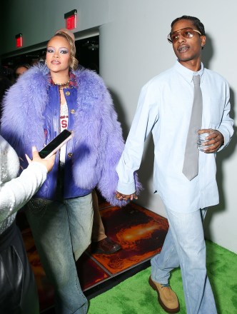 Rihanna, A$AP Rocky
FENTY x PUMA CREEPER PHATTY LAUNCH PARTY, NeueHouse, LA, Los Angeles, California, United States - 18 Dec 2023
