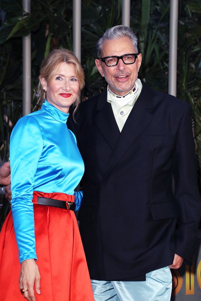Laura Dern & Jeff Goldblum At The LA Premiere