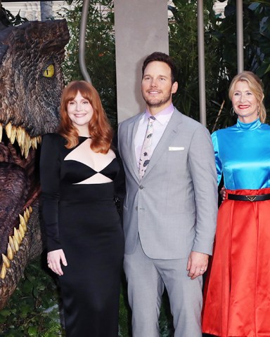 Bryce Dallas Howard, Chris Pratt, Laura Darn and Jeff Goldblum 'Jurassic World: Dominion' premiere, Arrivals, Los Angeles, California, USA - 06 Jun 2022