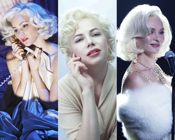 Stars Who Have Played Marilyn Monroe Through the Years [PHOTOS]