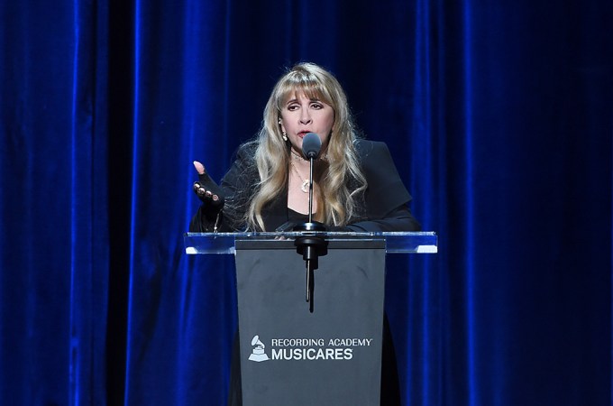 Stevie Nicks At The 2018 MusiCares Person Of The Year Honors