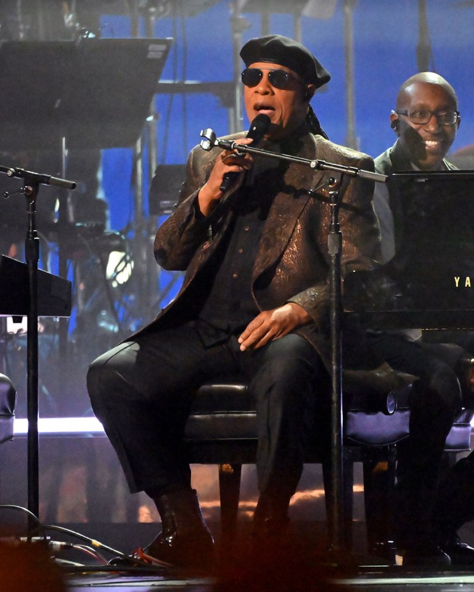 Stevie Wonder at the 2023 Grammy Awards