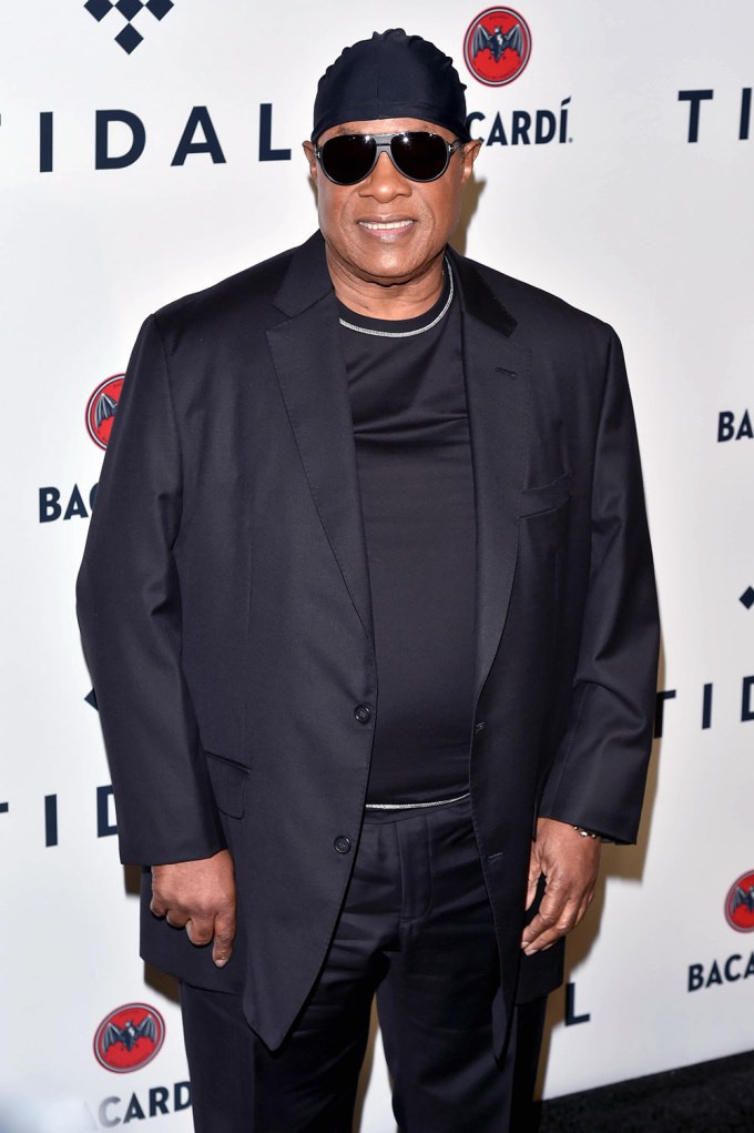 Stevie Wonder at the ‘TIDAL X: Brooklyn’ benefit concert