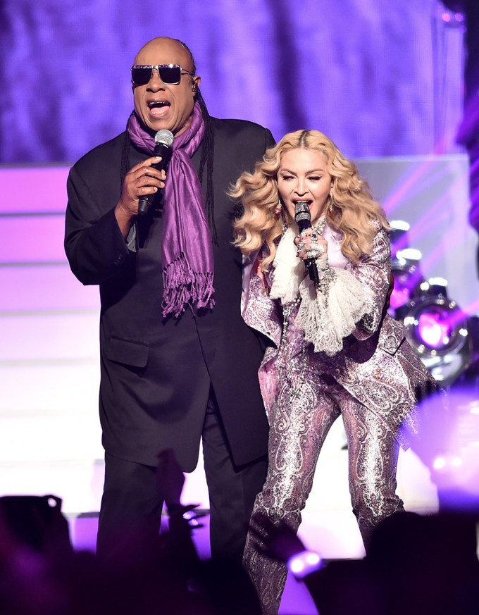 Stevie Wonder at the 2016 Billboard Music Awards