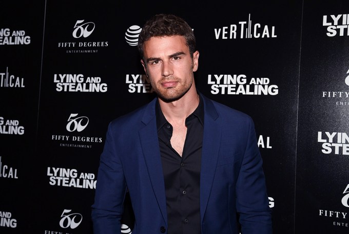 Theo James In New York
