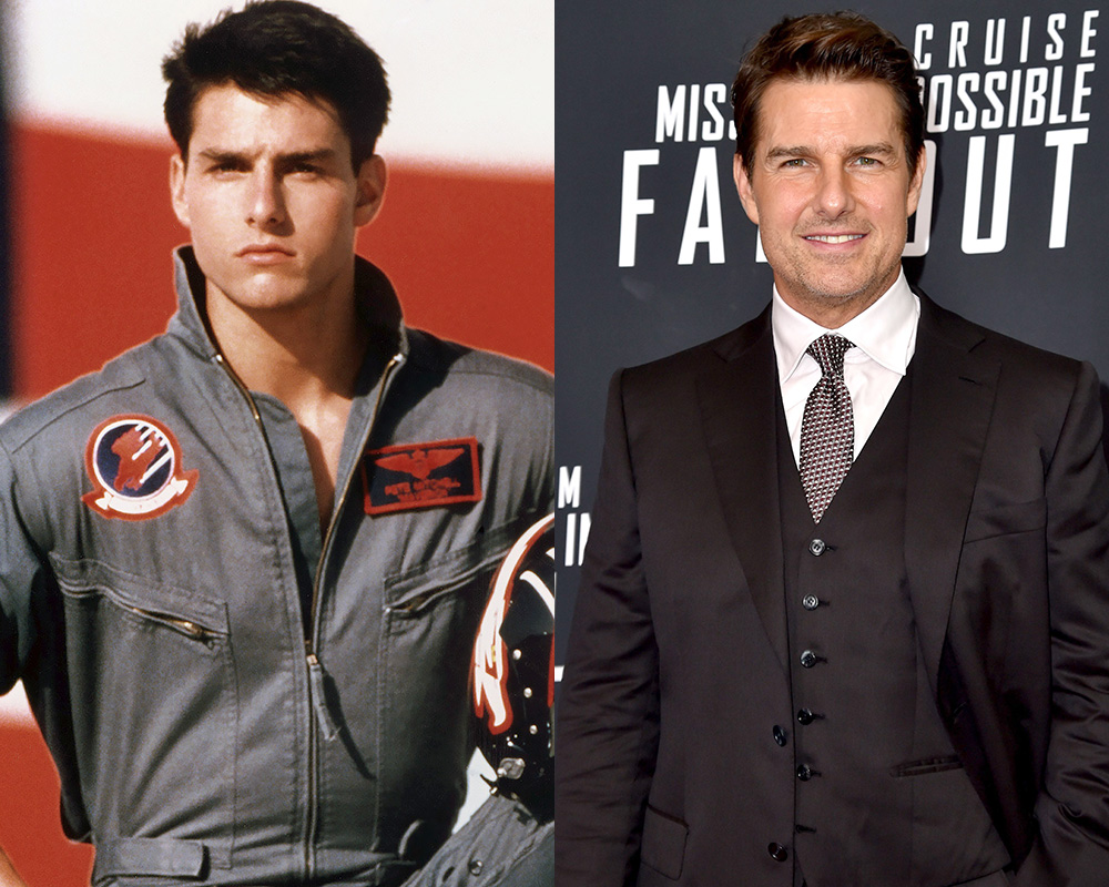Photos from Top Gun Stars Then and Now