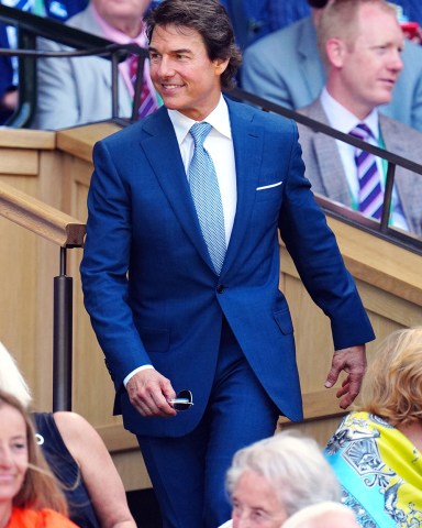 Tom Cruise in the Royal Box on Centre Court
Wimbledon Tennis Championships, Day 13, The All England Lawn Tennis and Croquet Club, London, UK - 09 Jul 2022