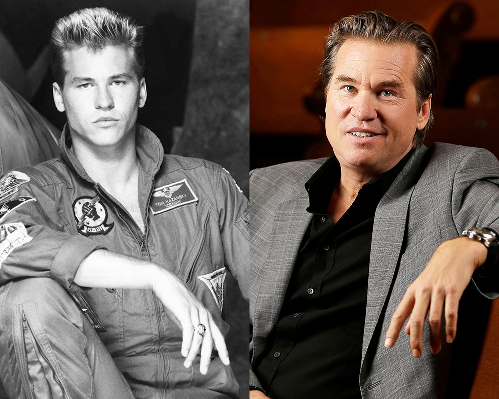 Photos from Top Gun Stars Then and Now