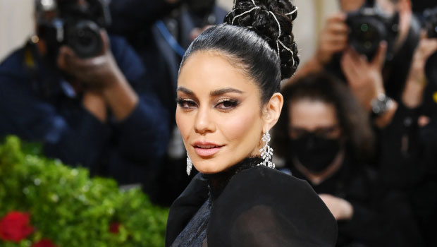 Vanessa Hudgens Goes Goth In Sheer, Black Lace Gown For Met Gala