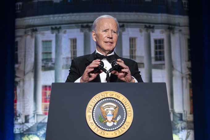 Biden speaks at White House Correspondents dinner in DC, Washington, USA – 30 Apr 2022