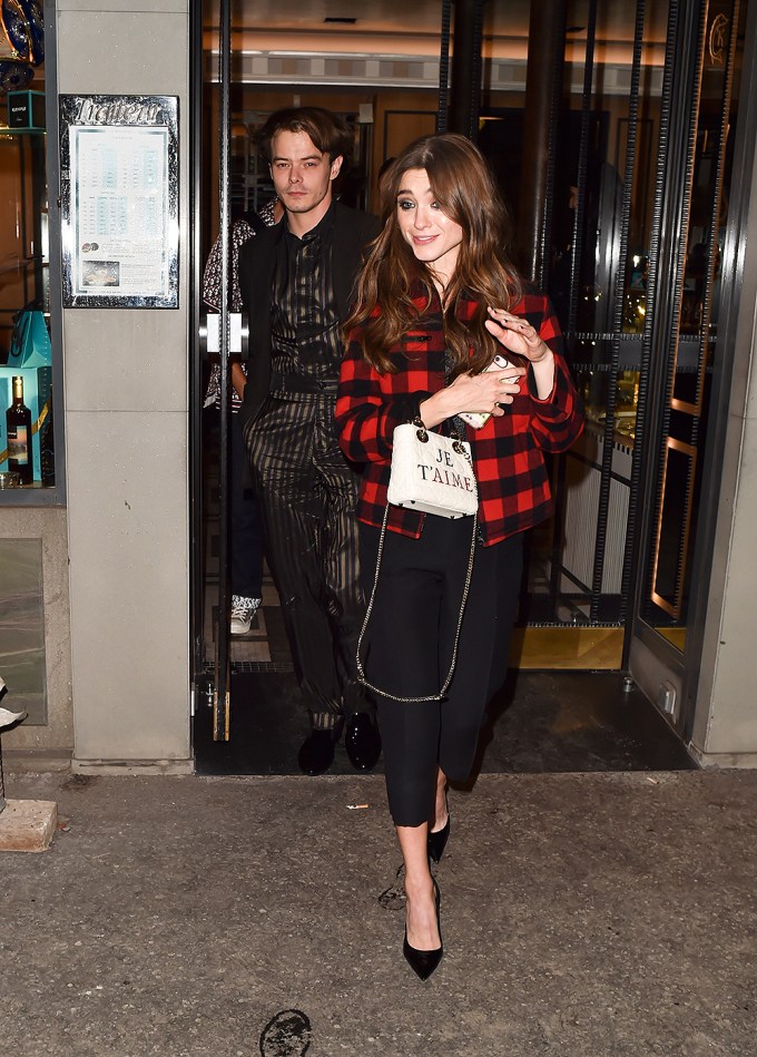 Natalia Dyer & Charlie Heaton out and about