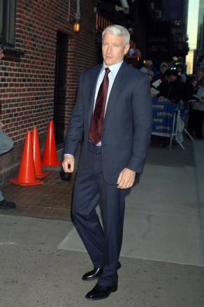 Anderson Cooper
Celebrities at the Late Show Ny - 31 Dec 2004