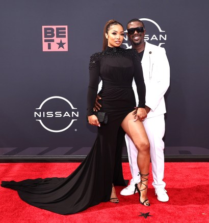 Princess Love and Ray J
BET Awards 2022, Arrivals, Microsoft Theater, Los Angeles, USA - 26 Jun 2022