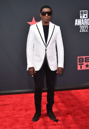 Babyface arrives astatine  the BET Awards, astatine  the Microsoft Theater successful  Los Angeles
2022 BET Awards - Arrivals, Los Angeles, United States - 26 Jun 2022